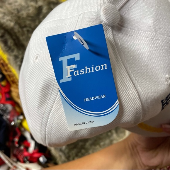 NWT USA Flag Eagle Embroidered Baseball Dad Hat - Picture 4 of 4